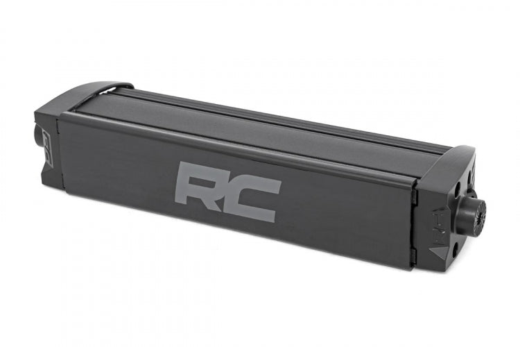 Rough Country LED Light Bars 8 Inch CREE LED Light Bar Black Series w/Cool White DRL Rough Country - 70718BLDRL