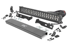 Load image into Gallery viewer, Rough Country LED Light Kit Jeep 20.0 Inch LED Bumper Kit Black Series w/ Amber DRL 11-20 Jeep WK2 Grand Cherokee Rough Country - 70773DRLA