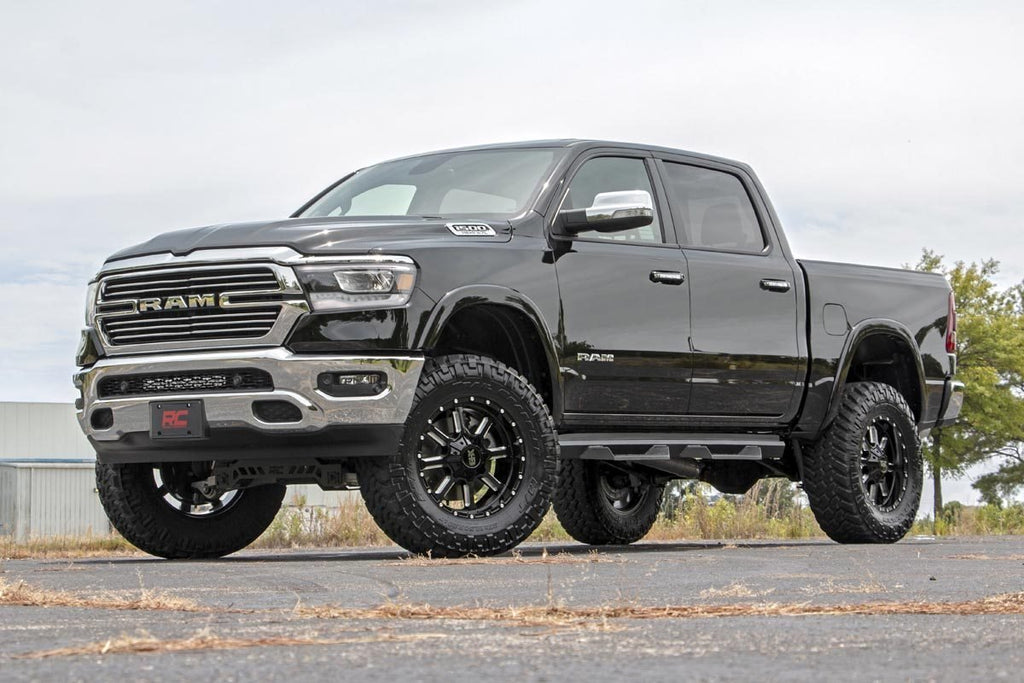 Rough Country LED Light Bars Dodge 20 Inch LED Bumper Kit Chrome Series w/Amber DRL 19-20 RAM 1500 Rough Country - 70781
