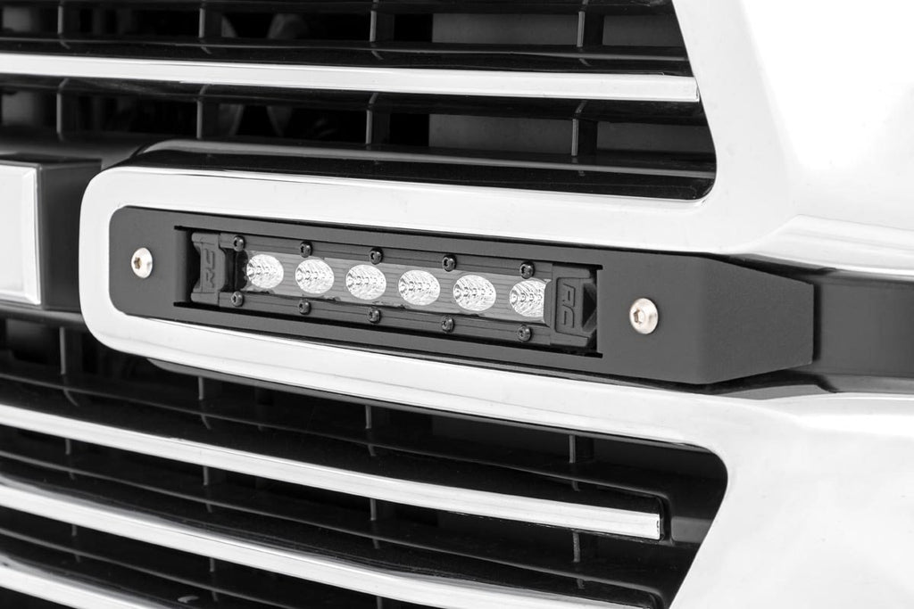 Rough Country LED Grille Kit Dodge Dual 6 Inch LED Grille Kit Black Series 19-20 RAM 1500 Rough Country - 70783