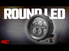 Load image into Gallery viewer, Rough Country LED Light Pods Black Series Round LED Light Pair 3.5 Inch Amber DRL Rough Country - 70900