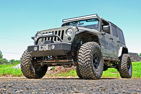 Rough Country LED Light Bars 20-Inch Cree LED Light Bar - Dual Row Chrome Series w/ Cool White DRL Rough Country - 70920D