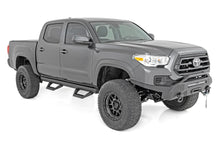 Load image into Gallery viewer, Rough Country Side Steps SRX2 Adjustable Aluminum Step Double Cab 05-22 Toyota Tacoma 2WD/4WD Rough Country - 71000A