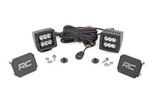 Load image into Gallery viewer, Rough Country LED Light Bars LED Light Ditch Mount 2 Inch Black Series Pair Spot Pattern 21-22 Ford Bronco Rough Country - 71047