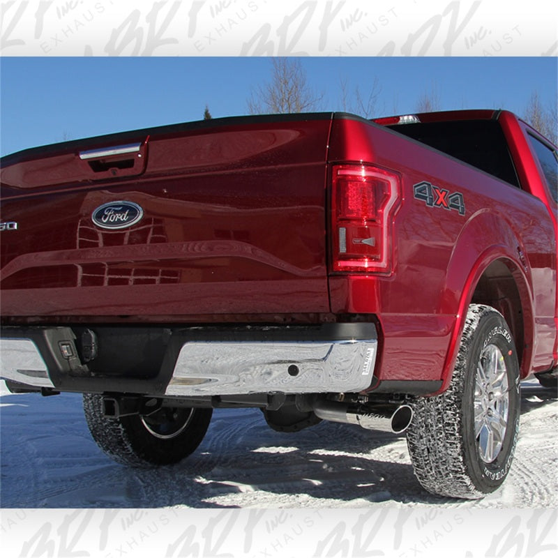 MBRP Catback MBRP 2015 Ford F-150 2.7L / 3.5L EcoBoost 3in Cat Back Single Side T409 Exhaust System