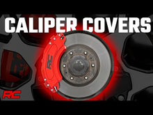 Load image into Gallery viewer, Rough Country Brake Caliper Caliper Cover Red Jeep Gladiator JT/Wrangler 4XE/Wrangler JL (18-23) Rough Country - 71142A