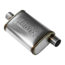 Load image into Gallery viewer, Flowmaster Exhaust Muffler FlowFX Muffler; 2.5 Offset In/2.5 Center Out; Clamp On; 409 Stainless Steel; - 71226