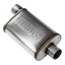 Load image into Gallery viewer, Flowmaster Exhaust Muffler FlowFX Muffler; 3 Offset In/3 Center Out; Clamp On; 409 Stainless Steel; - 71229