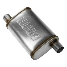 Load image into Gallery viewer, Flowmaster Exhaust Muffler FlowFX Muffler; 2.25 Offset In/2.25 Offset Out; Clamp On; 409 Stainless Steel; - 71235