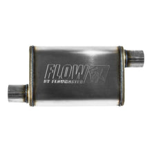 Load image into Gallery viewer, Flowmaster Exhaust Muffler FlowFX Muffler; 2.5 Offset In/2.5 Offset Out; Clamp On; 409 Stainless Steel; - 71236