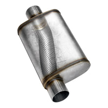 Load image into Gallery viewer, Flowmaster Exhaust Muffler FlowFX Muffler; 2.5 Offset In/2.5 Offset Out; Clamp On; 409 Stainless Steel; - 71236