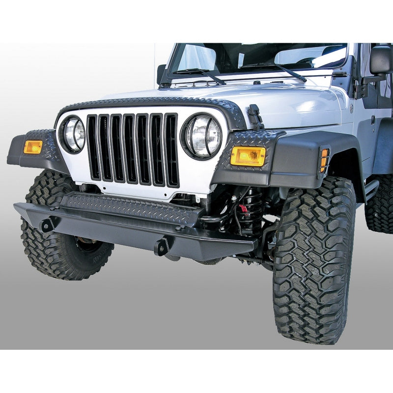 Rugged Ridge Body Armor & Rock Rails Rugged Ridge Front Fender Guards Body Armor 97-06 Jeep Wrangler