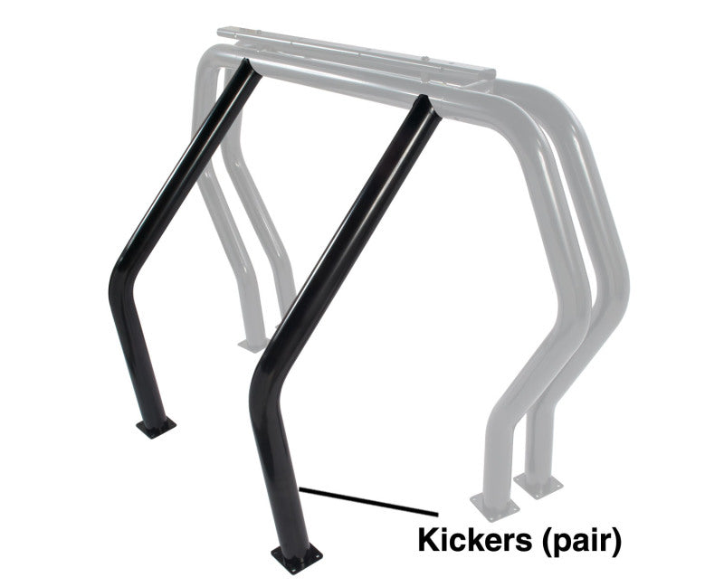 Go Rhino Bed Bars Go Rhino RHINO Bed Bar - Kickers - Black