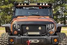 Load image into Gallery viewer, Rugged Ridge Light Covers and Guards Rugged Ridge 07-18 Jeep Wrangler JK/JKU Textured Black Elite Headlight Euro Guards
