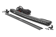Load image into Gallery viewer, Rough Country LED Light Bars 30 Inch Curved CREE LED Light Bar Single Row Black Series w/Cool White DRL Rough Country - 72730BLDRL
