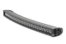 Load image into Gallery viewer, Rough Country LED Light Bars 30 Inch Curved CREE LED Light Bar Single Row Black Series w/Cool White DRL Rough Country - 72730BLDRL