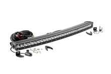 Load image into Gallery viewer, Rough Country LED Light Bars 30 Inch Curved CREE LED Light Bar Single Row Chrome Series Rough Country - 72730