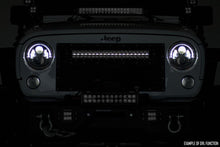 Load image into Gallery viewer, Rough Country LED Light Bars 30 Inch Curved CREE LED Light Bar Dual Row Black Series w/Amber DRL Rough Country - 72930BDA