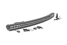 Load image into Gallery viewer, Rough Country LED Light Bars 50 Inch Curved CREE LED Light Bar Dual Row Black Series Rough Country - 72950BL