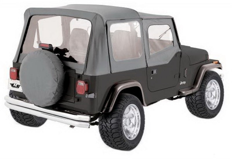 Rampage Soft Tops Rampage 1976-1983 Jeep CJ5 Complete Top - Grey Denim