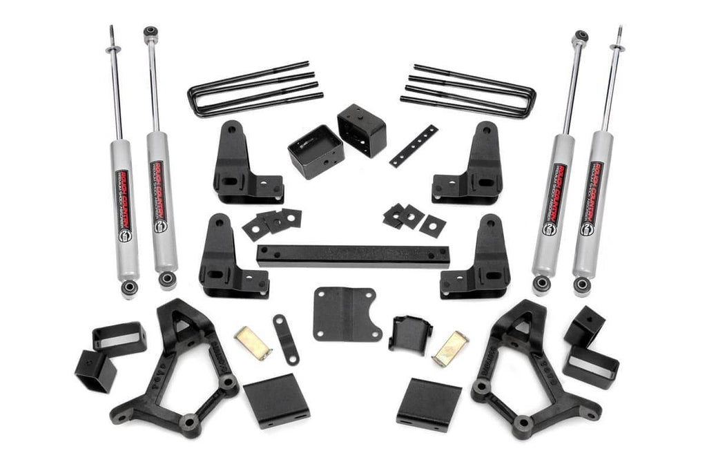 Rough Country Lift Kits 4-5 Inch Toyota Suspension Lift Kit Ext Cab 86-89 4Runner 86- 95 Toyota Pickup Rough Country - 733.20