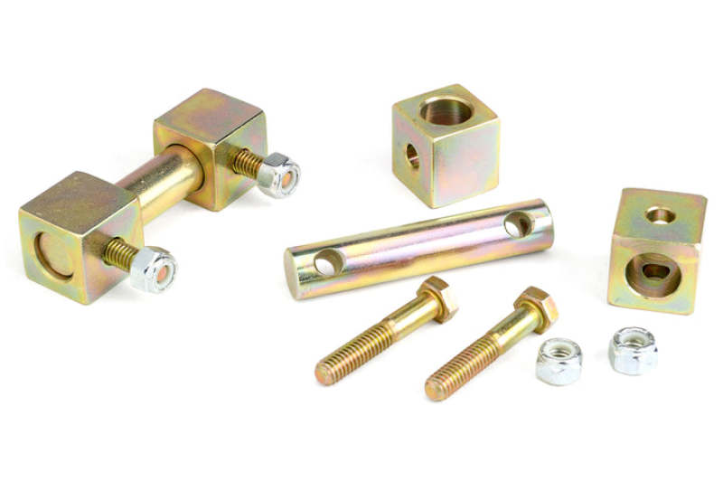 JKS Manufacturing Suspension Arms & Components JKS Manufacturing Jeep Wrangler TJ/LJ Lower Shock Bar Pin Eliminator - Front