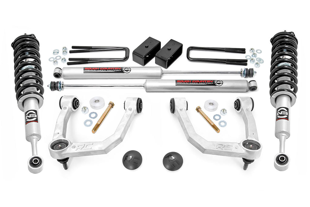 Rough Country Lift Kits 3.5 Inch Lift Kit UCA N3 Struts 05-21 Toyota Tacoma 2WD/4WD Rough Country - 74231