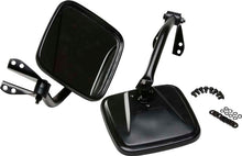 Load image into Gallery viewer, Kentrol Doors Kentrol 55-86 Jeep CJ Mirror Kit Pair- Powdercoat Black