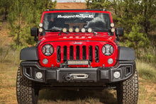 Load image into Gallery viewer, Rugged Ridge Light Covers and Guards Rugged Ridge 07-18 Jeep Wrangler JK/JKU Textured Black Elite Headlight Euro Guards