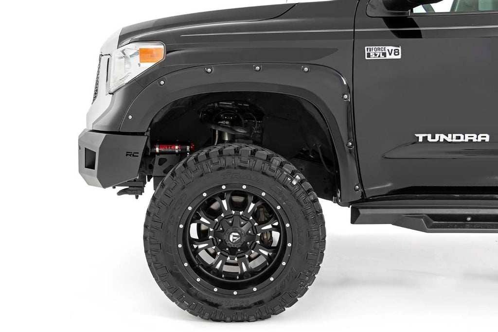 Rough Country Lift Kits 6 Inch Toyota Suspension Lift Kit w/Vertex Coilovers & V2 Shocks 16-20 Tundra 4WD/2WD Rough Country - 75257