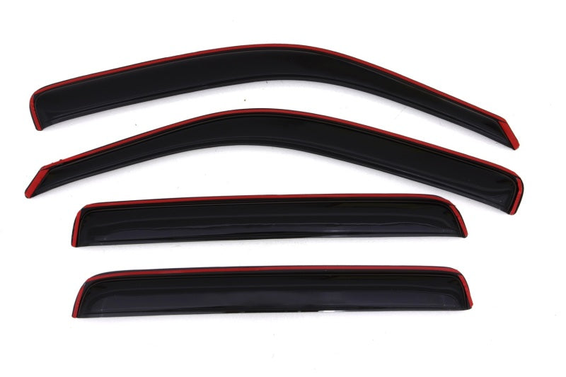 AVS Wind Deflectors AVS 06-14 Honda Ridgeline Ventvisor In-Channel Front & Rear Window Deflectors 4pc - Smoke
