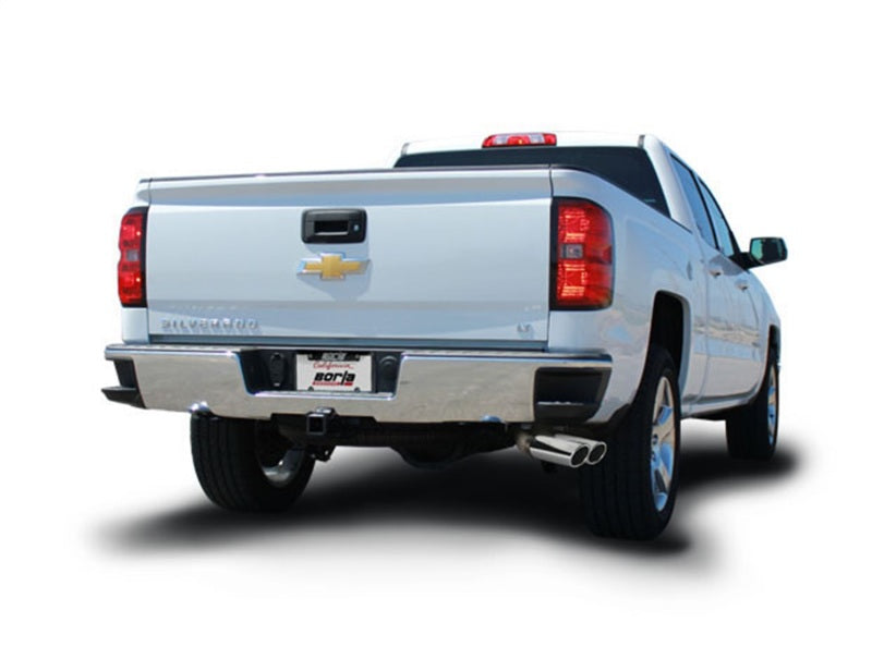 Borla Catback Borla S-Type Cat-Back 14 Sierra 1500 Ext. Cab Stnd Bed/CC Short Bed 143.5in WB Side Exit Exhaust