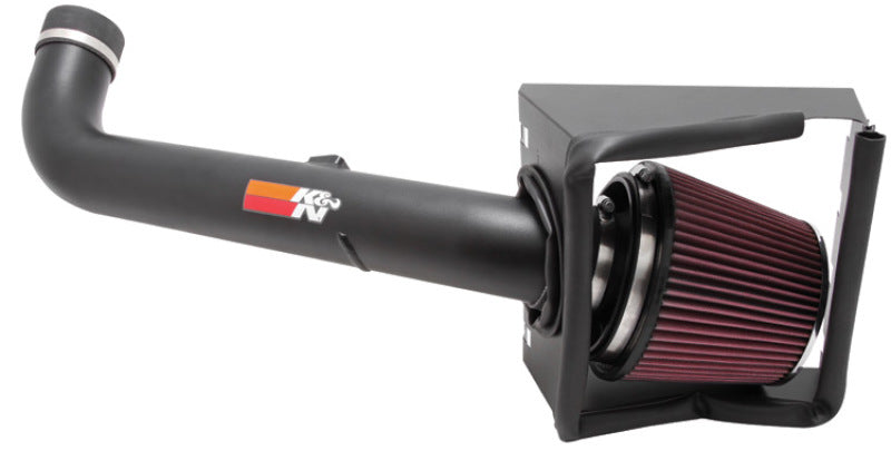 K&N Engineering Cold Air Intakes K&N 07-08 Ford F250 SD V8-5.4L Black High Flow Performance Kit