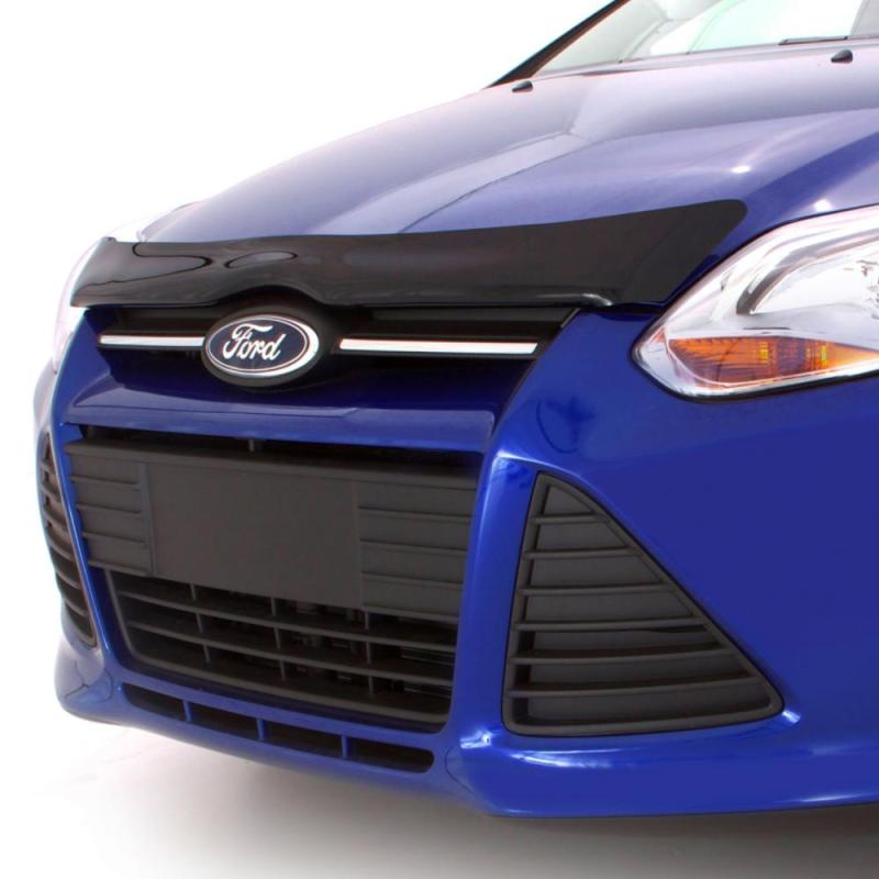 AVS Hood Deflectors AVS 10-18 Ford Taurus Carflector Low Profile Hood Shield - Smoke