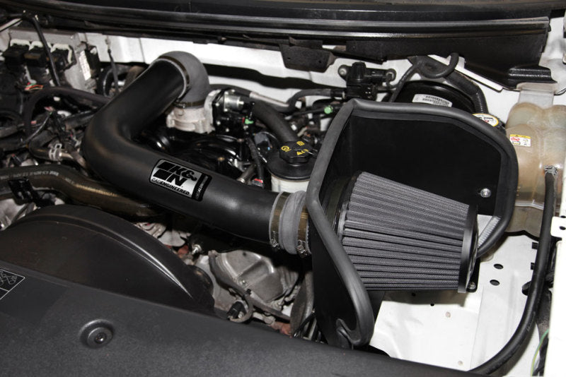 K&N Engineering Cold Air Intakes K&N 04-08 Ford F150 V8-5.4L/04-07 Ford Lobo 5.4L V8 Blackhawk Perf Intake Kit