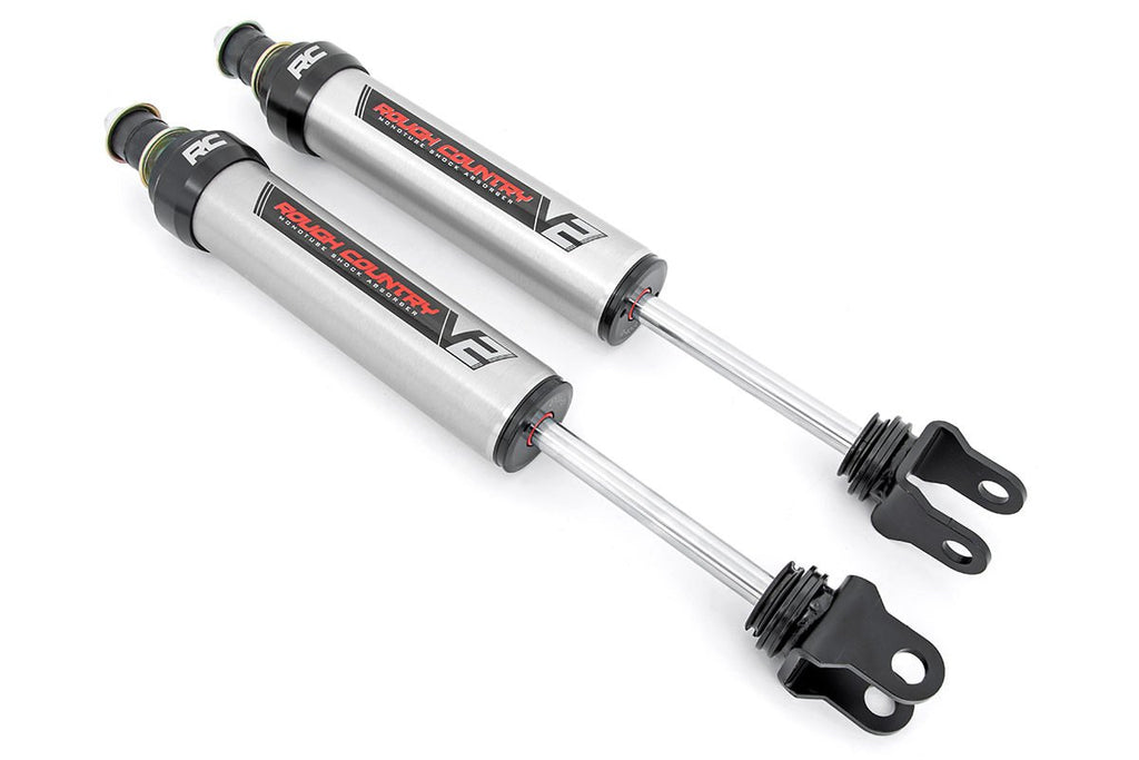 Rough Country Shock Absorber Chevy/GMC Silverado/Sierra 1500 4WD (99-06) V2 Front Shocks (Pair) 3.5.0-6.5 Inch Rough Country - 760760_A
