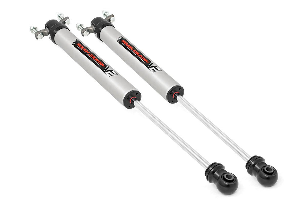 Rough Country Shock Absorber 11-21 Chevy/GMC Silverado/Sierra 2500/3500 HD V2 Front Monotube Shocks Pair 5-8 Inch Rough Country - 760776_A
