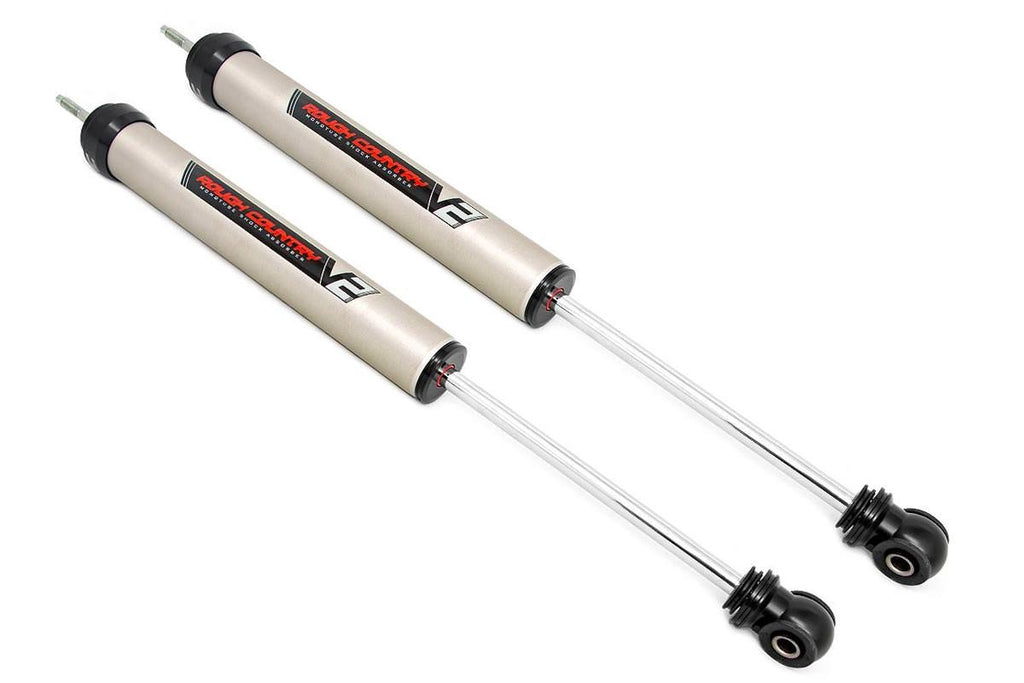 Rough Country Shock Absorber Dodge RAM 2500/3500 4WD 03-20 V2 Front Monotube Shocks Pair 5 Inch Rough Country - 760815_A
