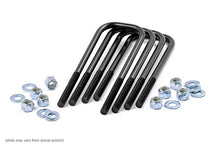Load image into Gallery viewer, Rough Country U Bolts 9/16 Inch Large Radius U Bolts 3.125 x 11.5 E Coated Black Corrosion Resistant Set of 4 Rough Country - 7653