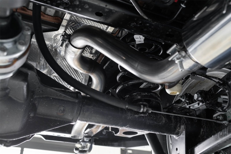MBRP Catback MBRP 18-20 Jeep Wrangler JL 2.5in Single Rear Exit Cat Back Exhaust - T304