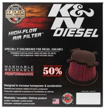 Load image into Gallery viewer, K&amp;N Engineering Air Filters - Drop In K&amp;N 2017 Ford F250 Super Duty V8-6.7L DSL Replacement Drop In Air Filter