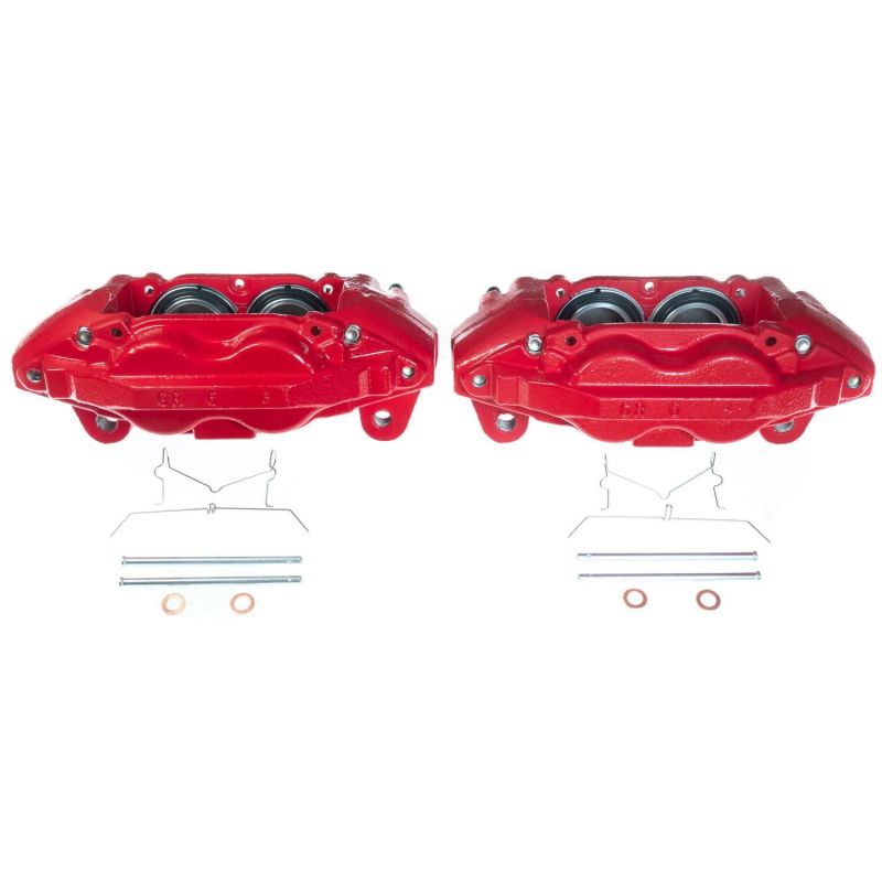 PowerStop Brake Calipers - Perf Power Stop 16-21 Toyota Sequoia Front Red Calipers - Pair