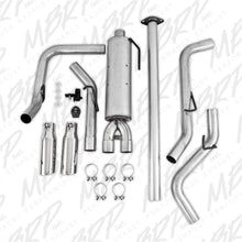 Load image into Gallery viewer, MBRP Catback MBRP 05-13 Toyota Tacoma 4.0L EC/CC AL Dual Split Side Cat Back Exhaust