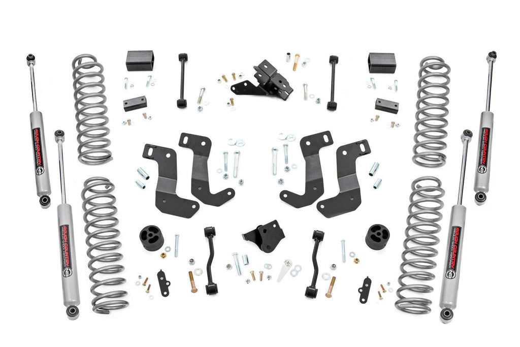 Rough Country Lift Kits 3.5 Inch Jeep Suspension Lift Kit Control Arm Drop (18-20 Wrangler JL Diesel) Rough Country - 78130