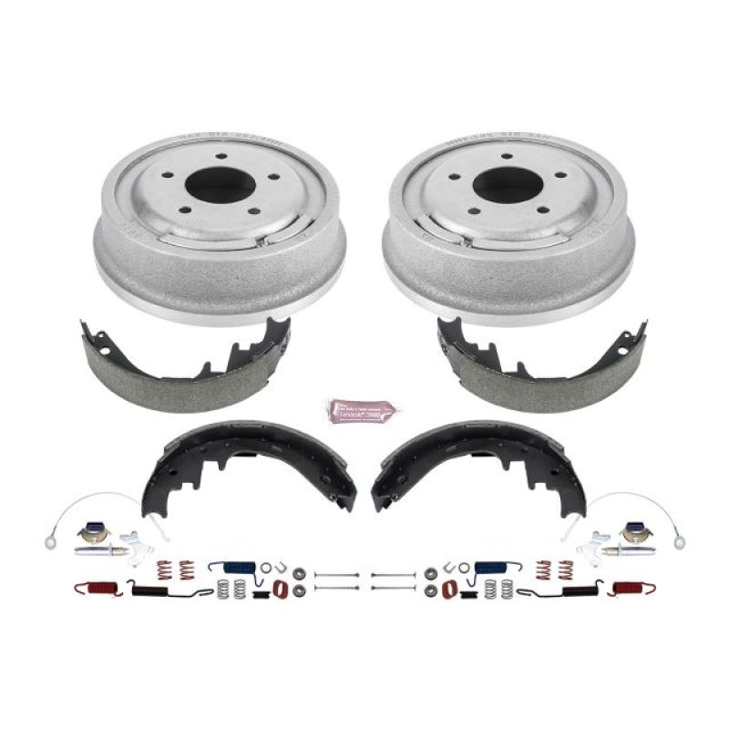 PowerStop Brake Drums Power Stop 90-96 Ford E-150 Rear Autospecialty Drum Kit