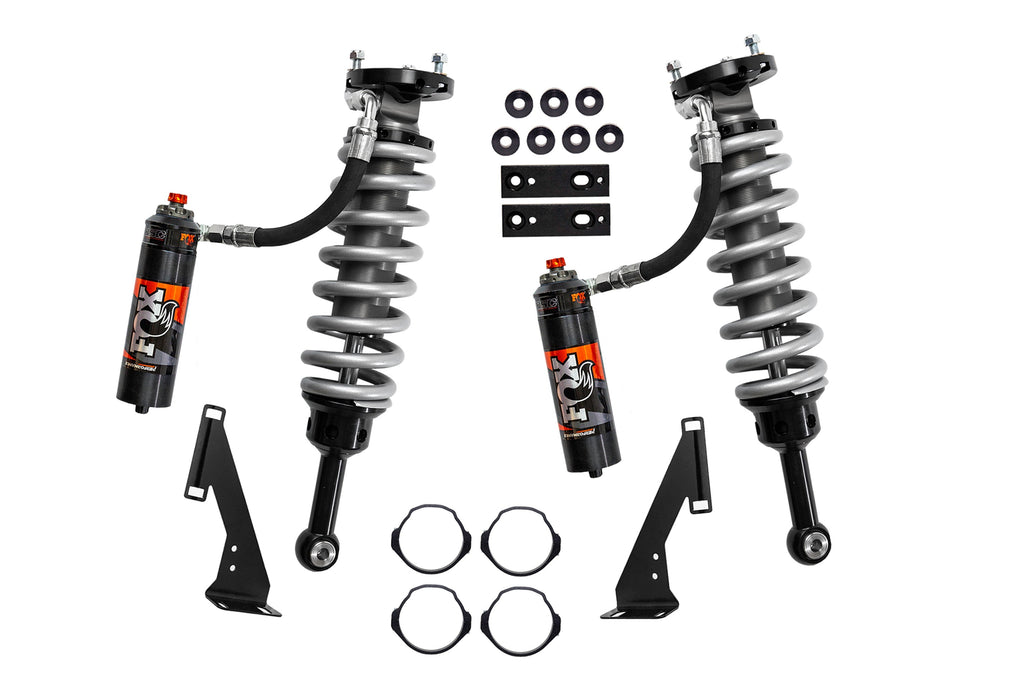 No Brand Available Shocks & Coilovers FOX 2.5 Coil-Over Shocks w/ DSC Reservoir | 2 Inch Lift | Performance Elite Series | Toyota Tacoma (05-23) 4WD
