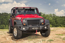 Load image into Gallery viewer, Rugged Ridge Bumpers - Steel Rugged Ridge Spartacus Front Bumper Black 07-18 Jeep Wrangler
