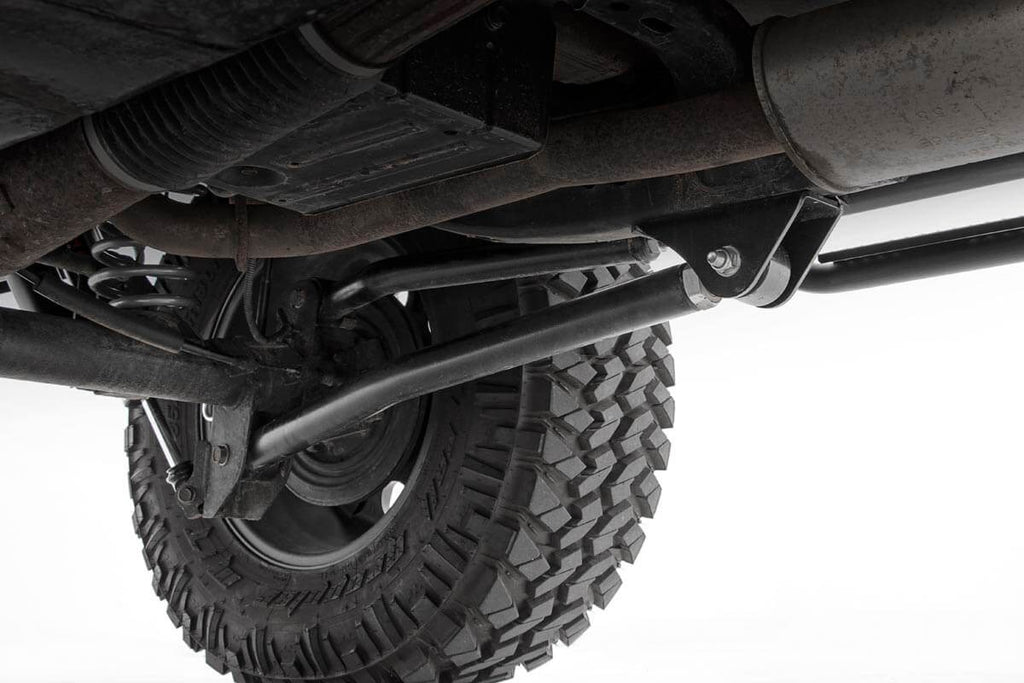Rough Country Lift Kits 4.0 Inch Jeep Long Arm Suspension Lift Kit 12-18 Wrangler JK 4-door Rough Country - 78630A