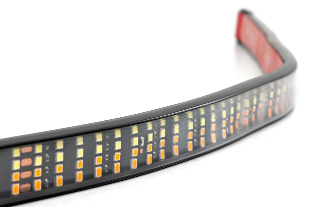Rough Country LED Strip Lights 30-inch UTV Premium Quad-Row Multi-Function LED Tailgate Light Strip Rough Country - 78830