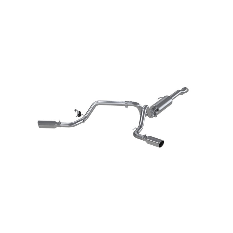 MBRP Catback MBRP 2016 Toyota Tacoma 3.5L EC/CC Cat Back Dual Split Exit T409 Exhaust